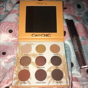 Beauty Creations palette and matte liquid lipstick